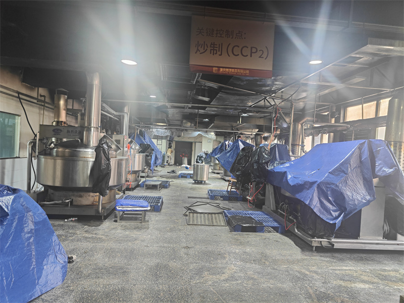 长寿油烟管道清洗后厨房这样清洁更彻底