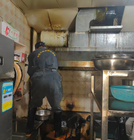 长寿商用油烟管道清洗