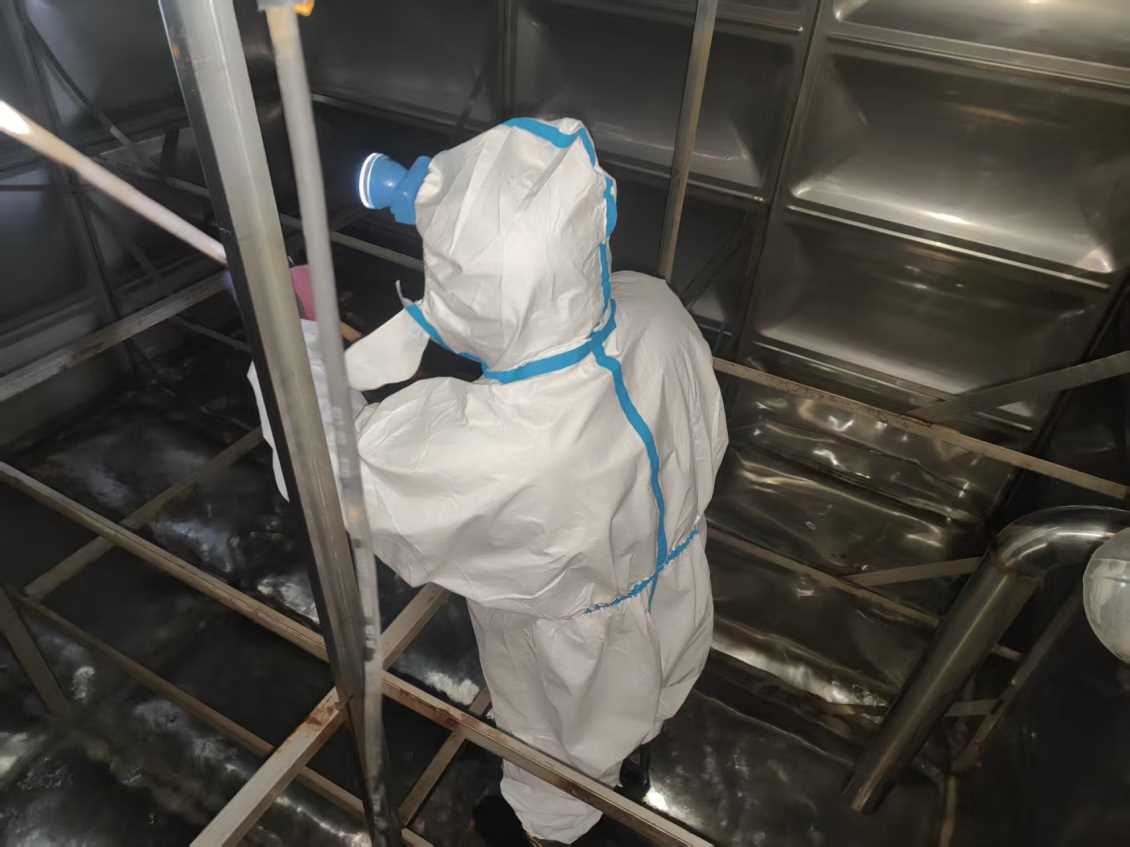 长寿二次供水水箱清洗
